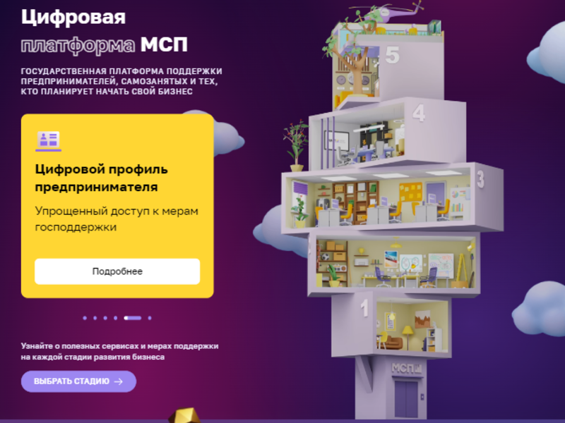 Красноярский край вошёл в Топ-10 регионов по использованию сервиса для начинающих предпринимателей на Цифровой платформе МСП.РФ.