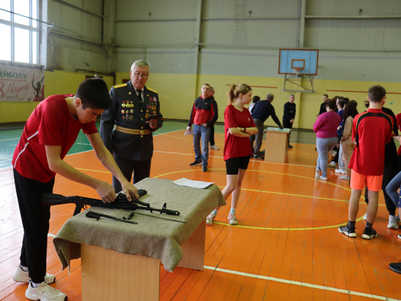 Проведены военно-спортивные сборы в «Школе мужества».