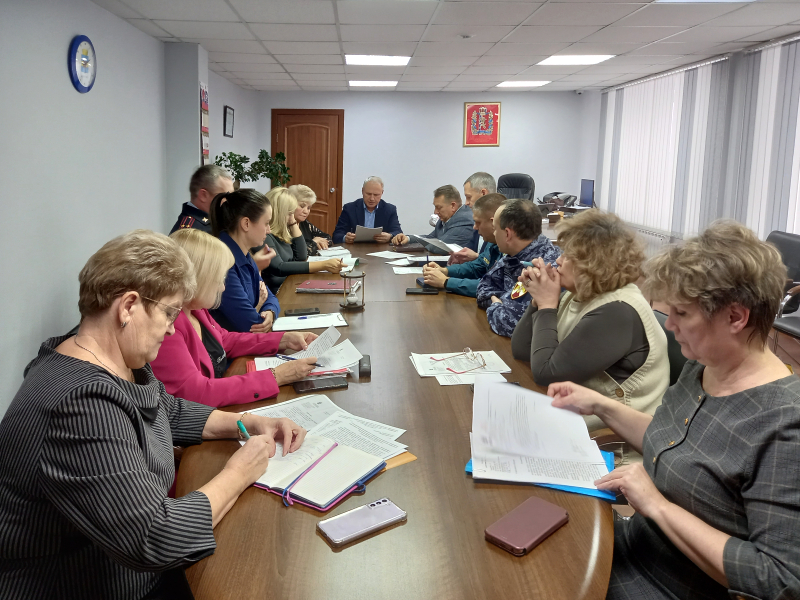 Проведено заседание АТК города Шарыпово.