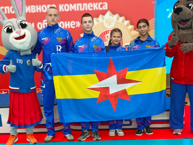 Участие команды города Шарыпово в Краевом фестивале ВФСК ГТО.