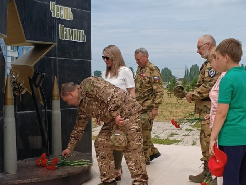 В честь Дня ветеранов боевых действий.