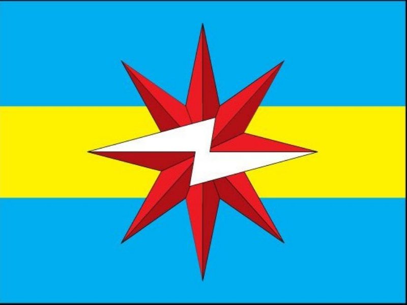 Флаг города Шарыпово.